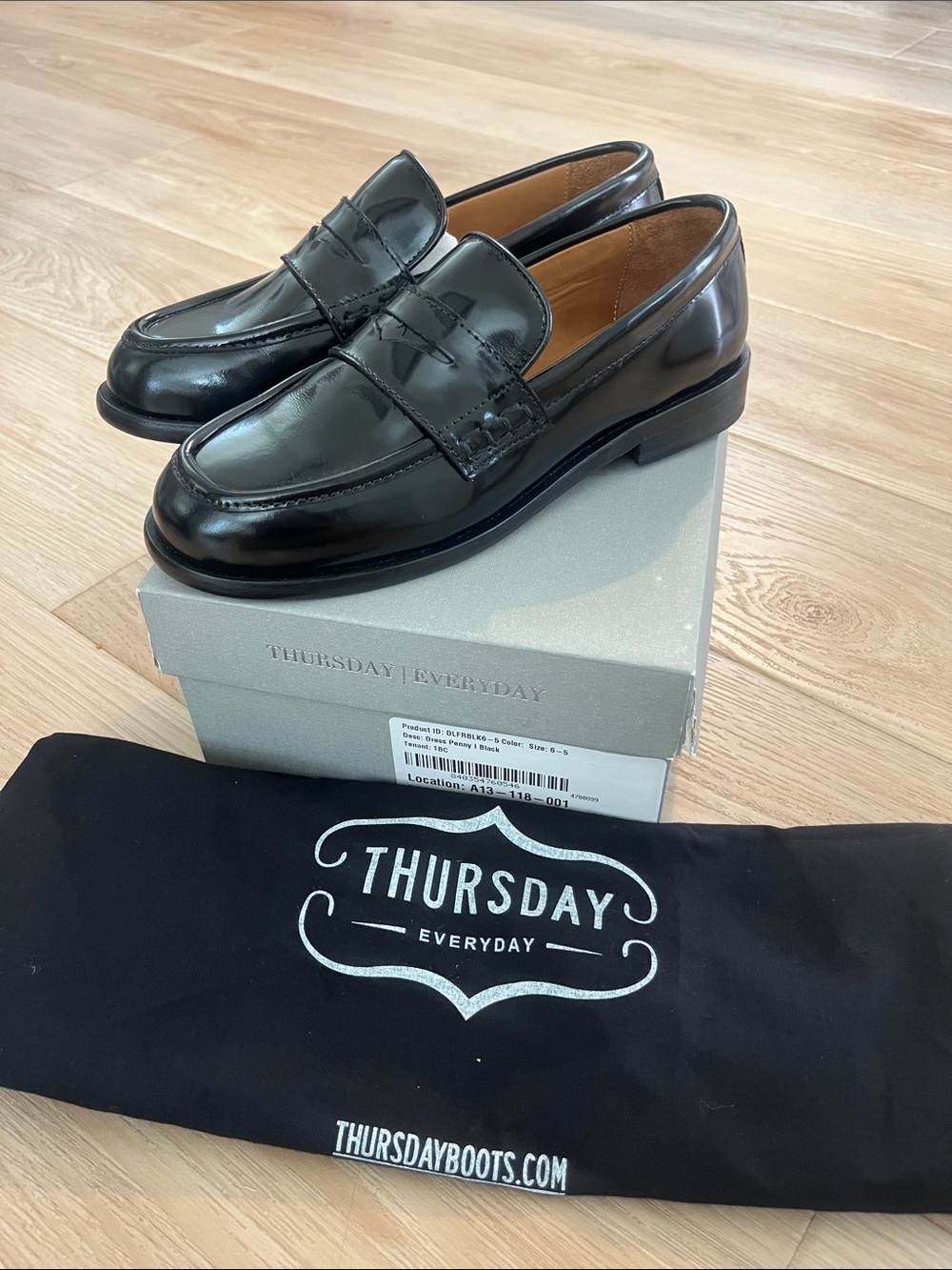 NWT Thursday Dress Penny Loafers